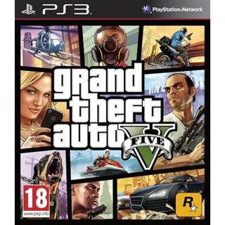 دیسکGta V-PS3 در حد نو