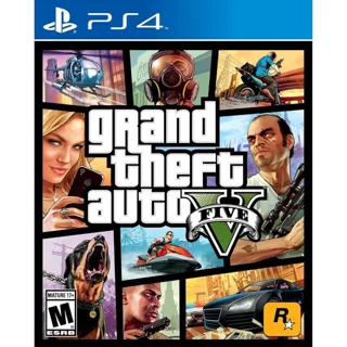 دیسک Gta V-PS4 درحد نو