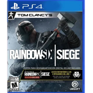 دیسکRainbowsix/siege-PS4 در حد نو